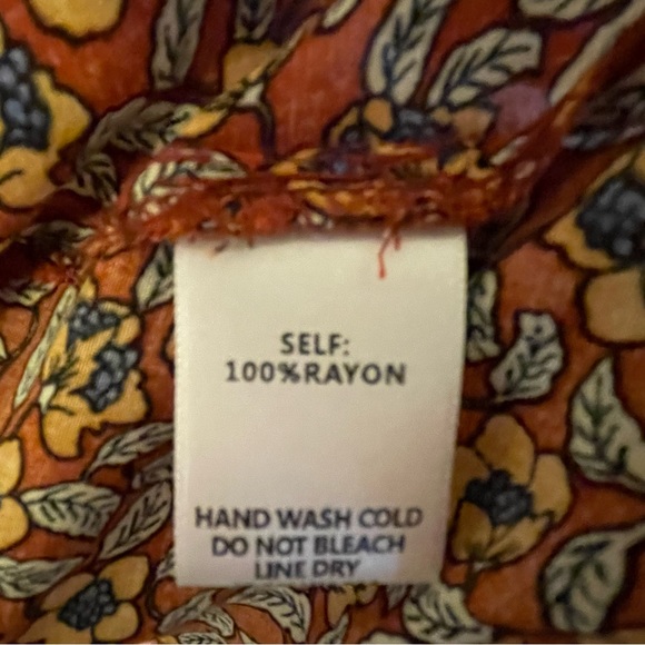 Mittoshop Rust Colored Maxi Dress - Picture 5 of 7